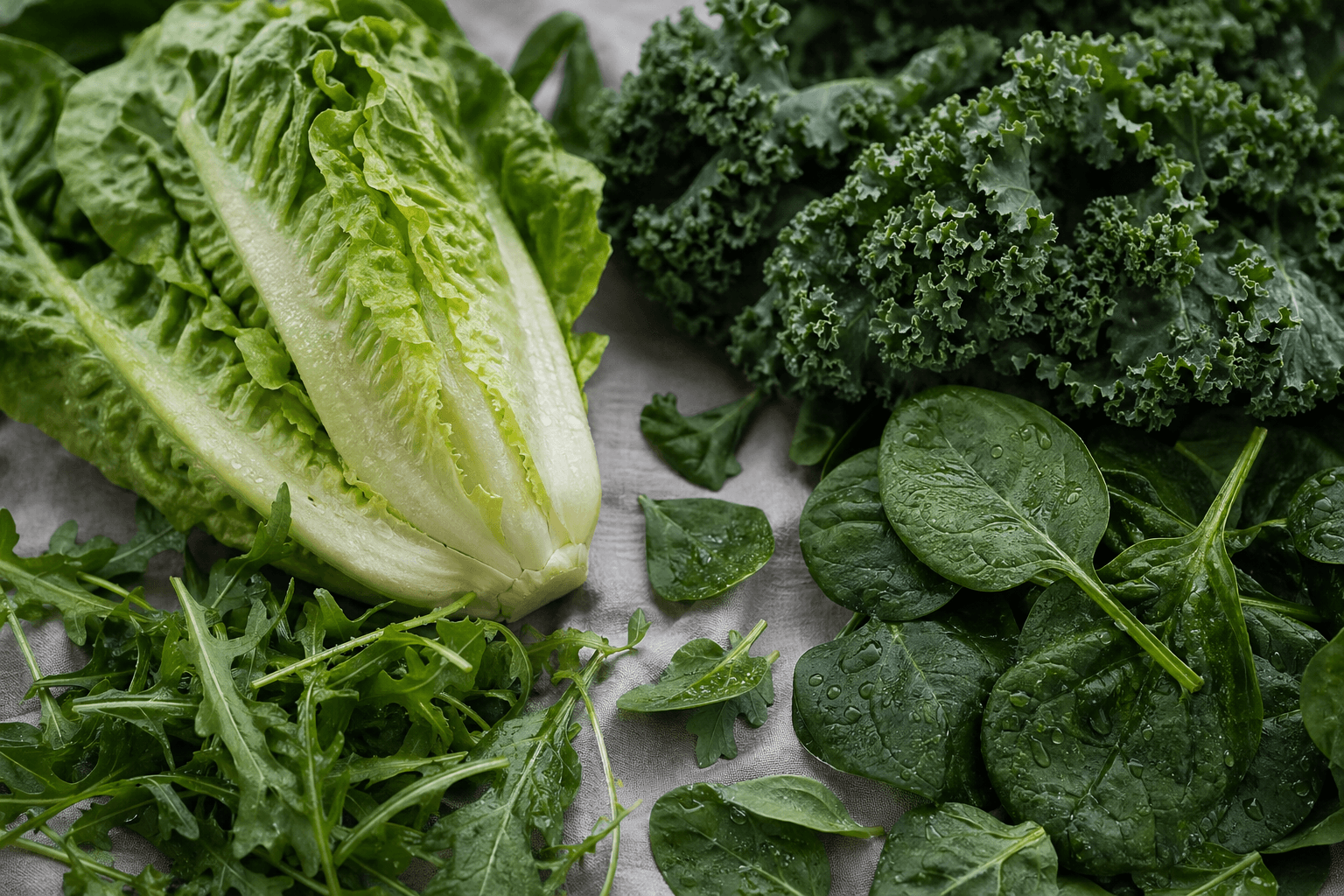 Leafy vegetables
