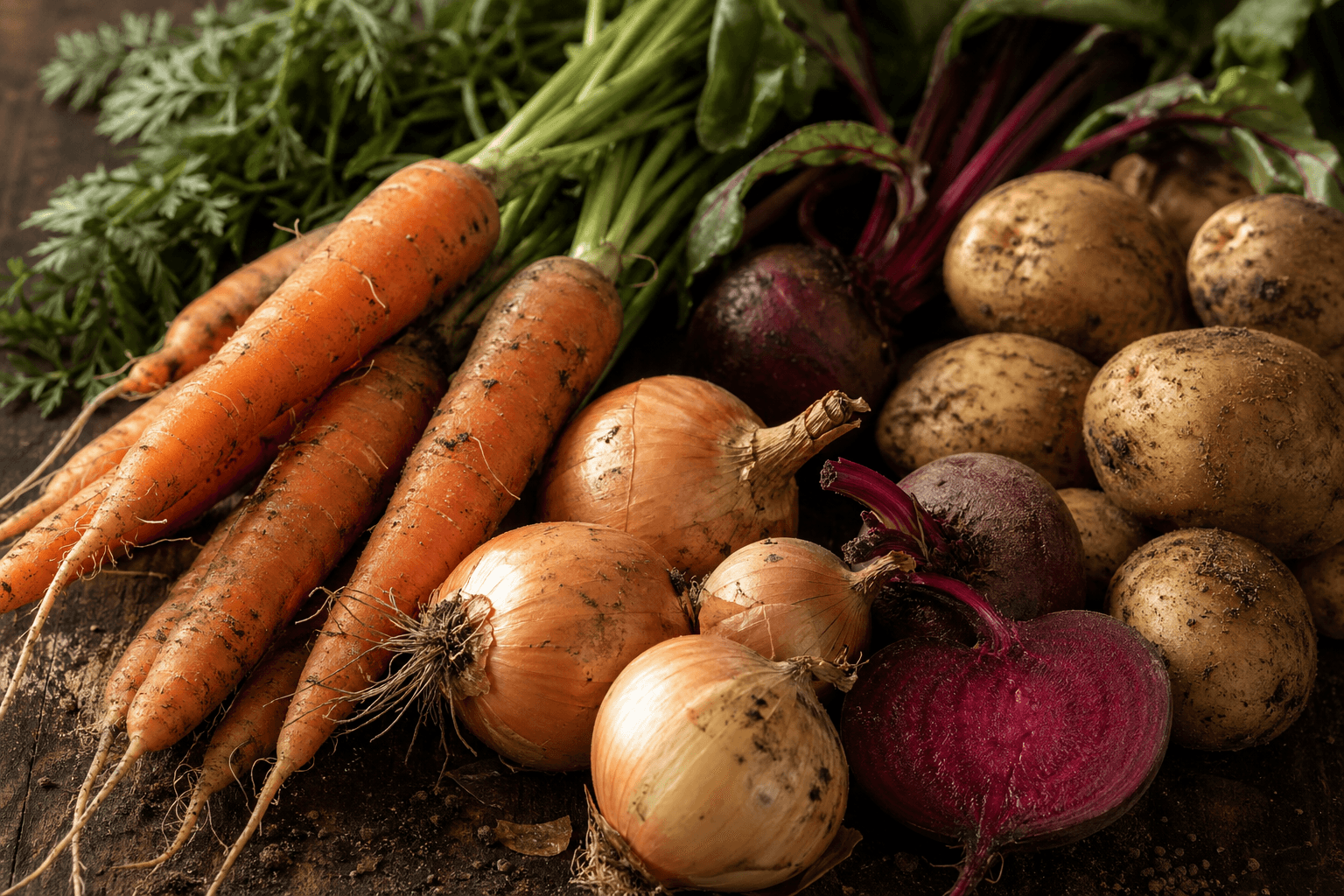 Root vegetables & bulbs